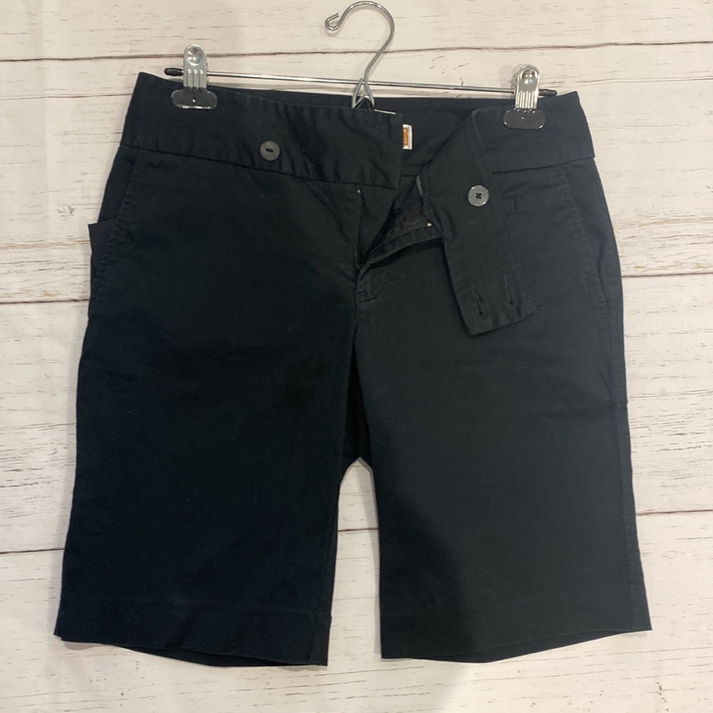Black Bermuda Shorts